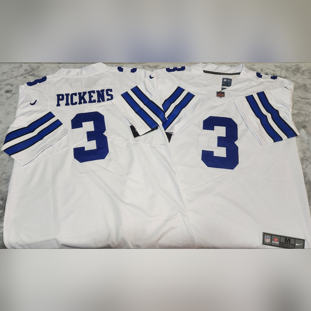 G. Pickens Cowboys White Jersey